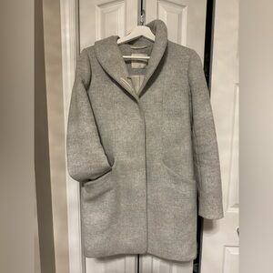 Wilfred Light Gray Wool Coat